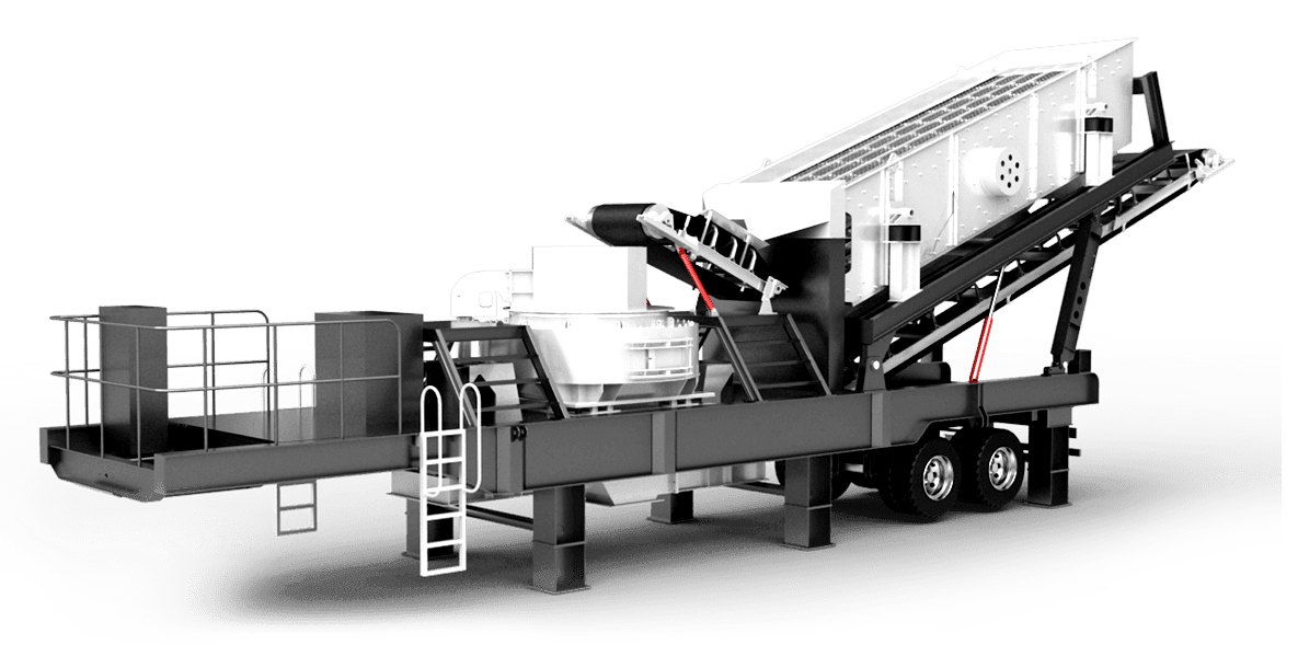 輪胎式移動(dòng)制砂機(jī)