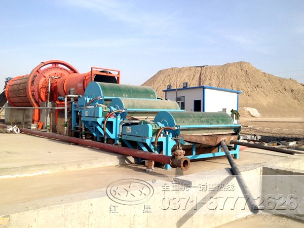 磁選工藝生產線