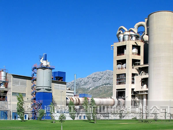 水泥生產(chǎn)現(xiàn)場