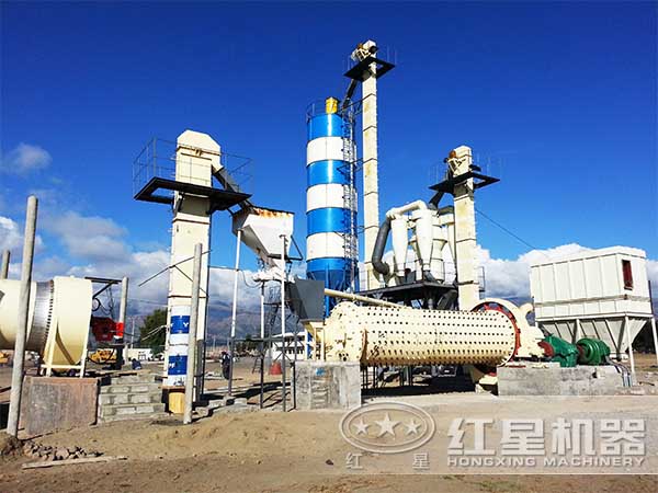 球磨機生產現場實拍