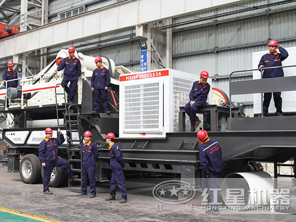 移動破碎設備廠區實拍圖