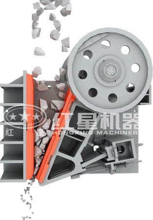 煤矸石顎式破碎機的工作原理