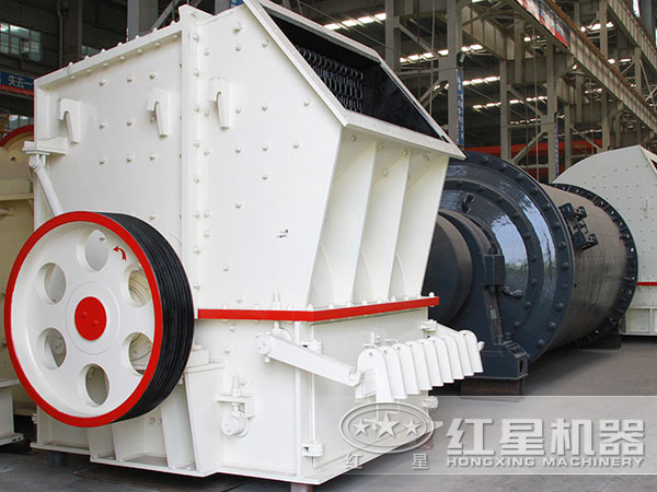 煤矸石單段破碎機設備實拍