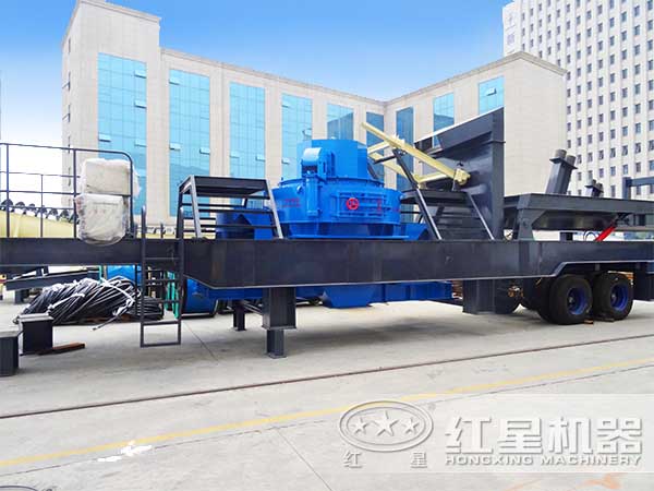 移動制砂機設備實拍