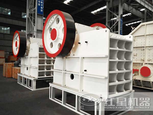 顎式破碎機設備實拍