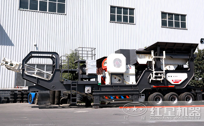 移動式破碎機設備實拍