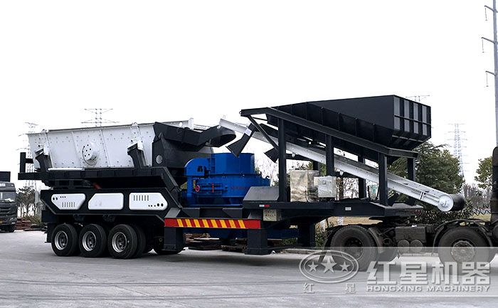 移動制砂機設備實拍