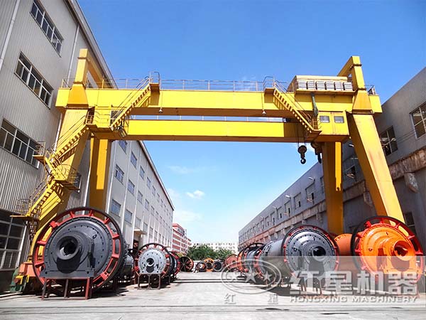 球磨機(jī)設(shè)備廠區(qū)實(shí)拍