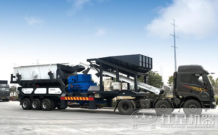 大型移動制砂機(jī)成品發(fā)貨中...