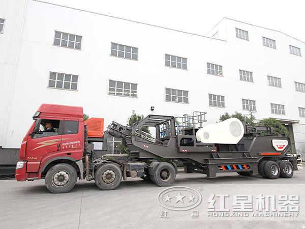 移動式破碎站設備實拍