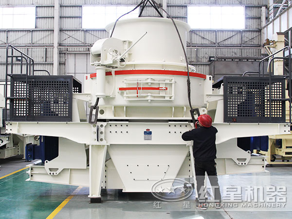 紅星鋁礬土制砂機設備廠區