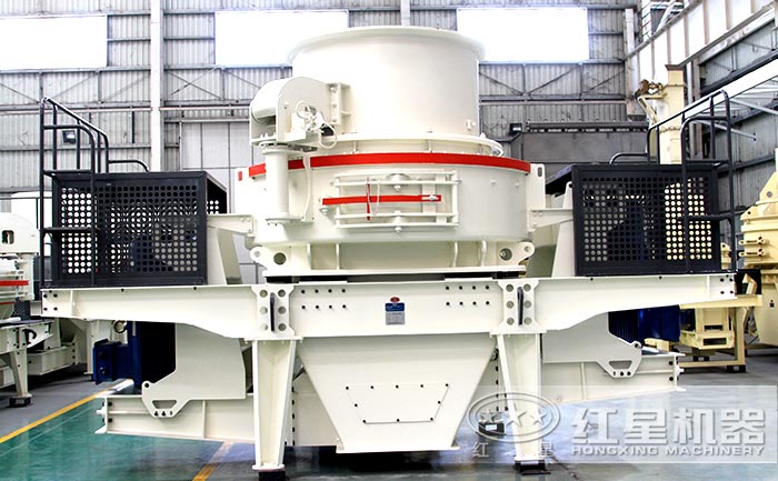 石頭制砂機(jī)設(shè)備實(shí)拍