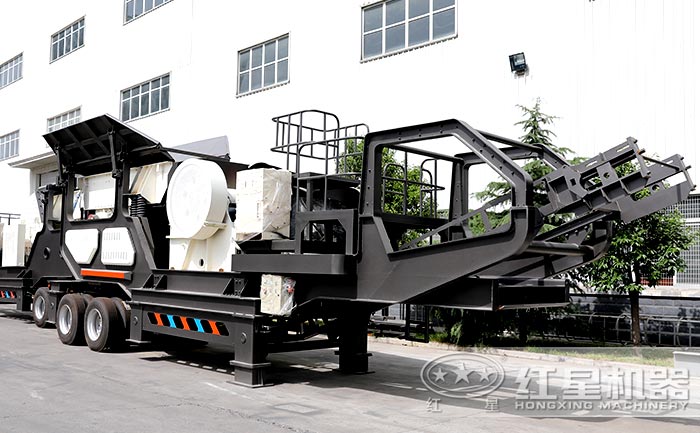 建筑垃圾破碎機(jī)設(shè)備實(shí)拍