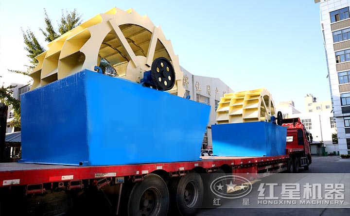 洗砂機發(fā)貨圖