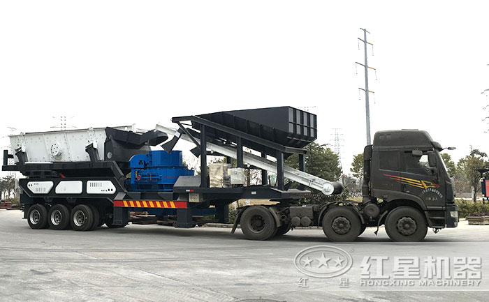 紅星移動(dòng)造沙機(jī)設(shè)備發(fā)貨