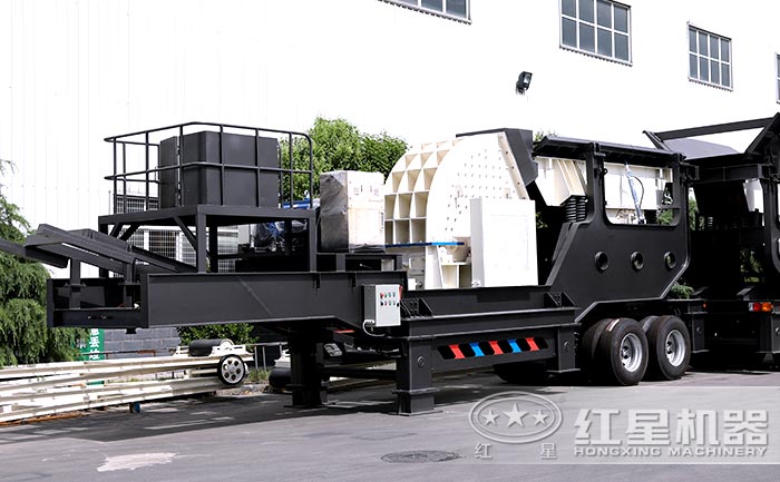 錘式移動破碎站設備