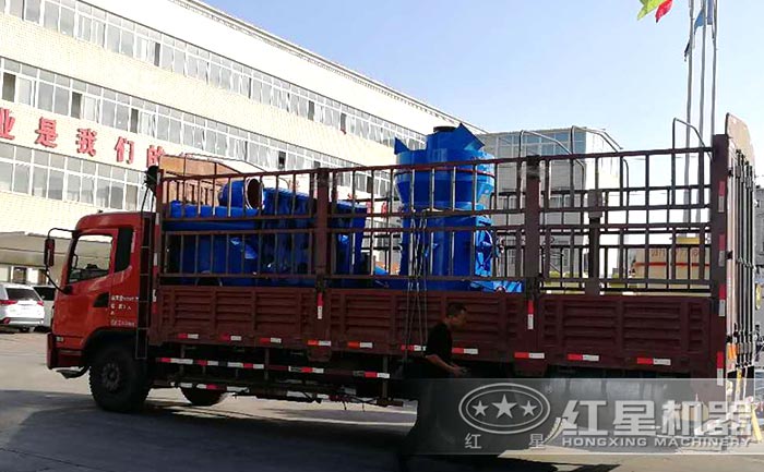 紅星機器麥飯石磨粉機發貨