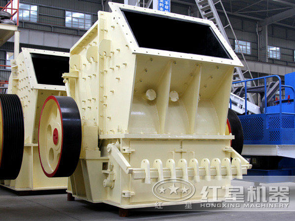 建筑垃圾單段破碎機廠區