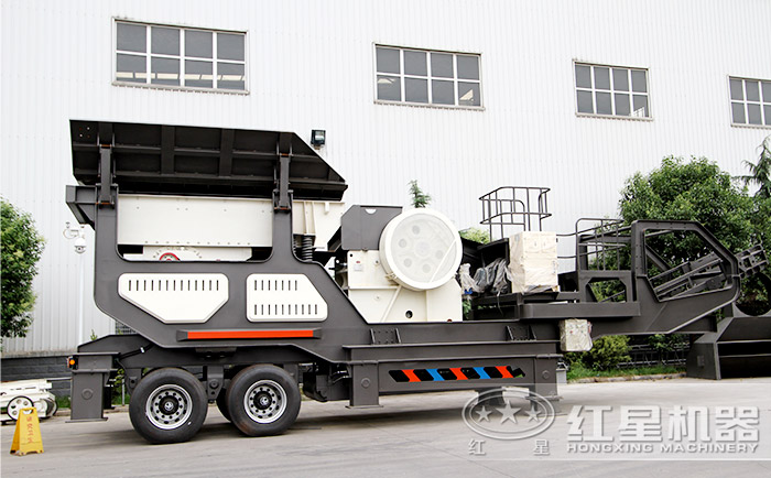 輪胎式移動(dòng)破碎站