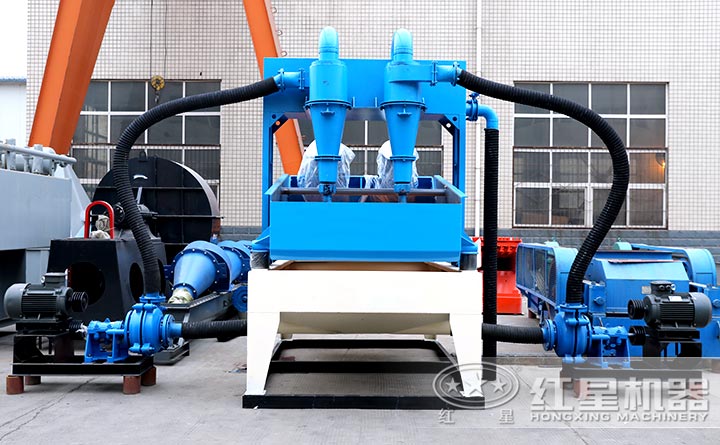 洗砂回收機(jī)正面實(shí)拍