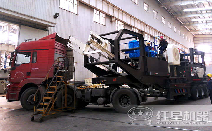 移動式建筑廢料破碎設(shè)備