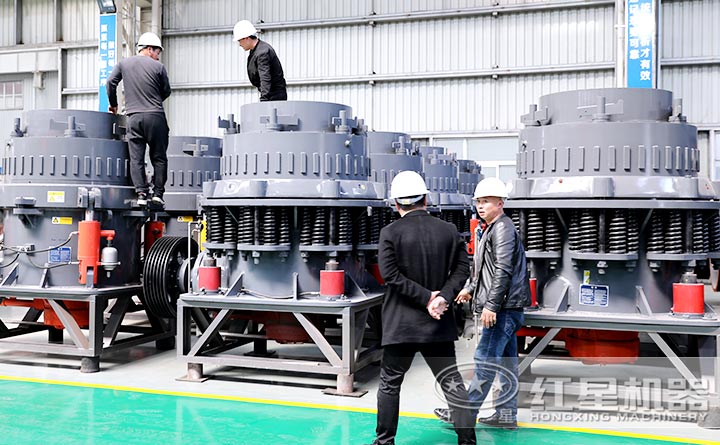 大型圓錐式石頭粉碎機