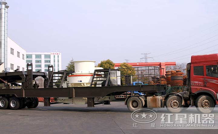 紅星汽車制砂機(jī)設(shè)備發(fā)貨現(xiàn)場