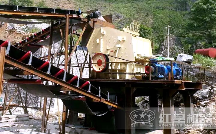 時產400噸破碎線設備之PF1520反擊破