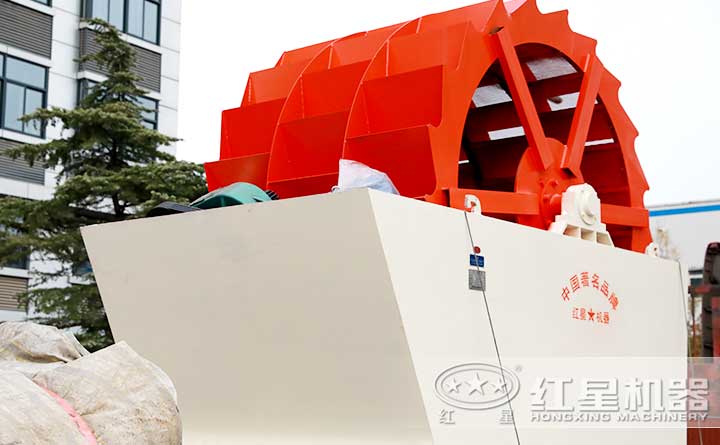 三輪式河卵石洗砂機(jī)