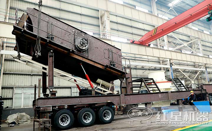 移動制砂機生產車間