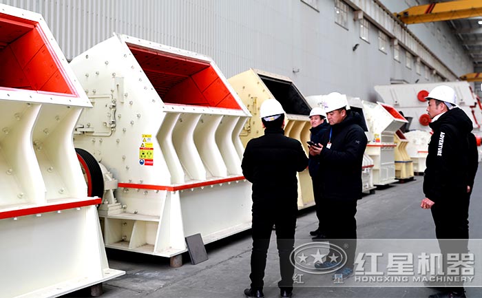 錘式破碎機設備廠區