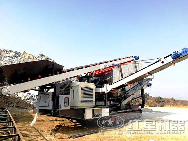 履帶式圓錐破碎移動站