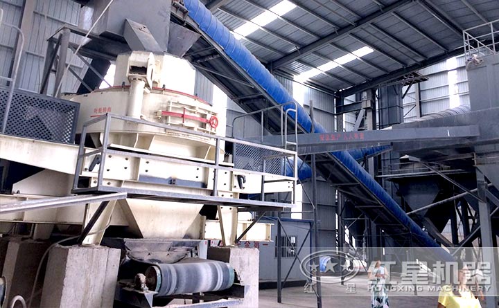 紅星制砂機(jī)用戶現(xiàn)場(chǎng)