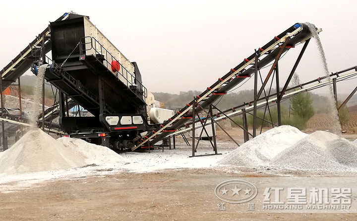 移動磨砂機現場展示