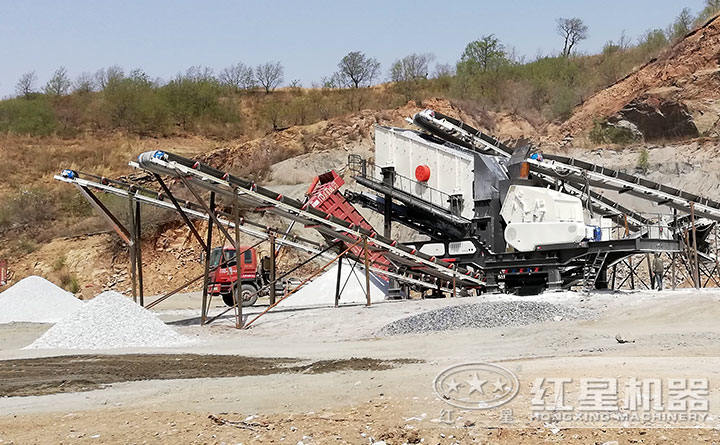 移動磨砂機現場