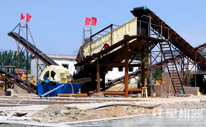 洗砂現(xiàn)場(chǎng)實(shí)拍