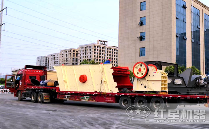 客戶定制的機(jī)制砂設(shè)備陸續(xù)發(fā)貨中