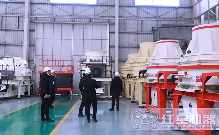 紅星制沙機廠區，專業經理為您指導購機