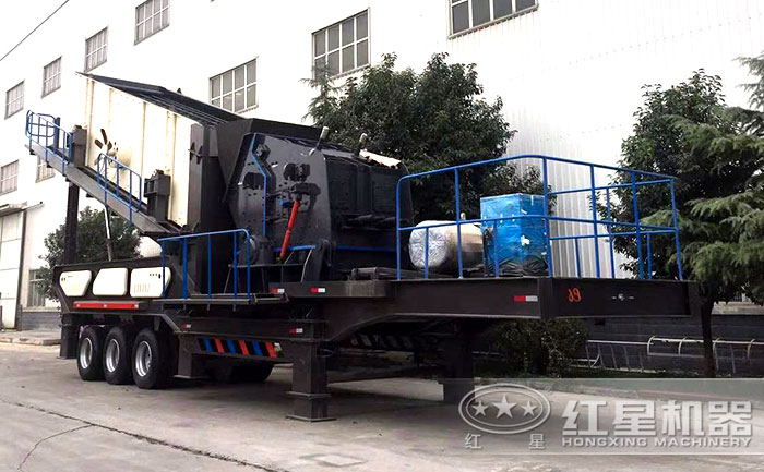 移動反擊式破碎機設備