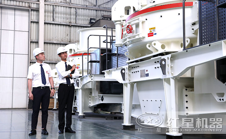 紅星鵝卵石制砂機設備