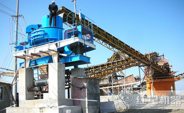 小型粉砂機(jī)現(xiàn)場安裝