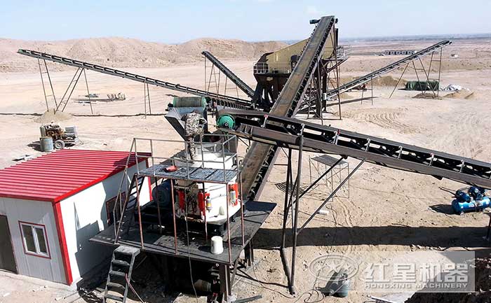 山西花崗巖破碎生產(chǎn)線