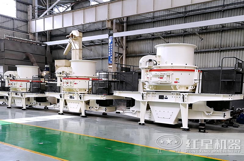 方解石制砂機車間實拍圖