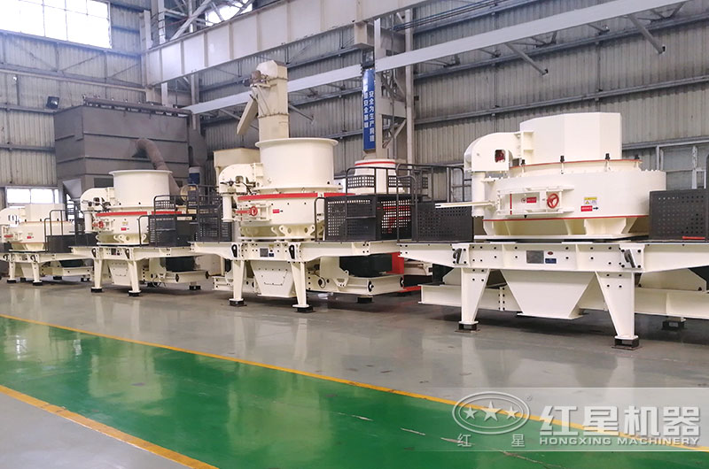 沖擊式破碎機(jī)車間實(shí)拍圖