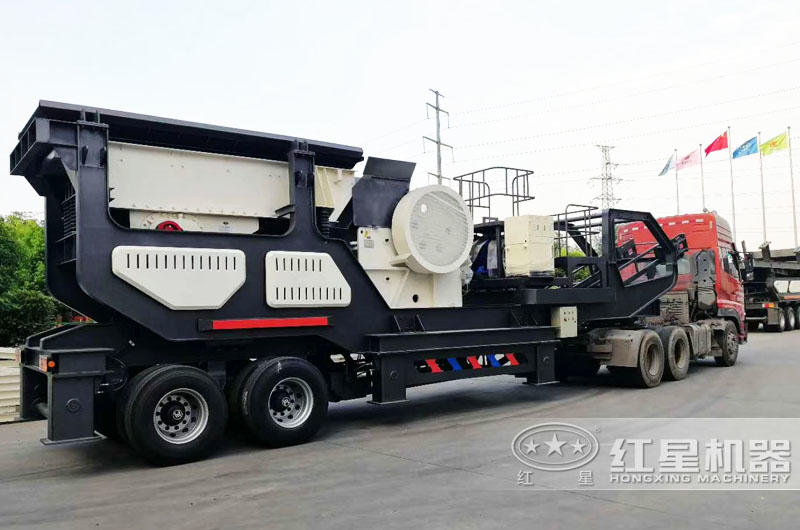 紅星建筑廢料破碎機價格合理，發往客戶現場