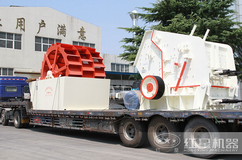 反擊式破碎機準備發往江蘇