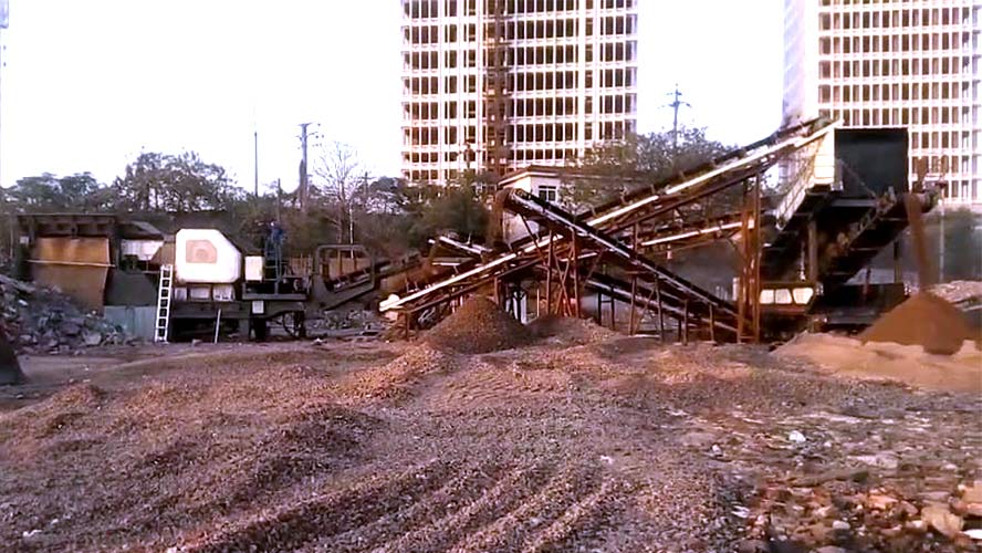 移動制沙機一體式設備視頻現場
